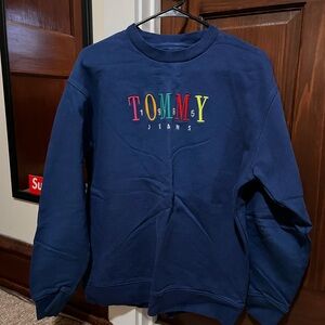 Tommy Hilfiger Men's Navy Crewneck Sweater